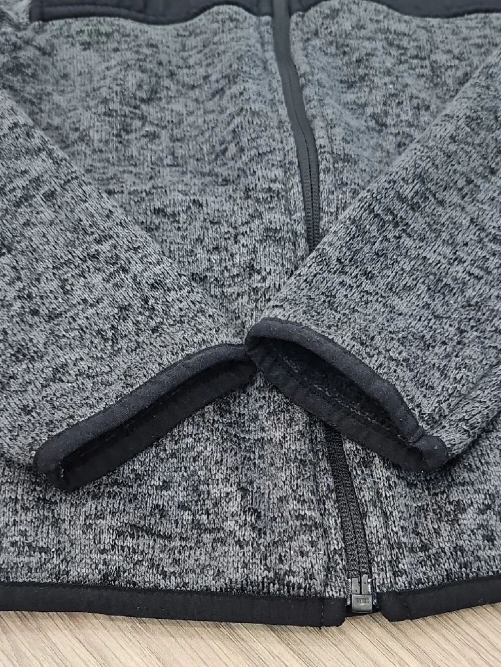 The Children's Place Black and Gray Boys Jacket